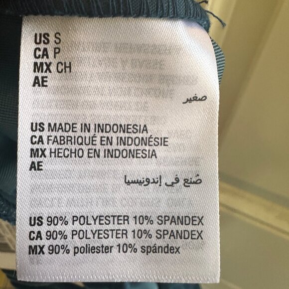 INC international Concepts Women Velvet Stretch Jogger Pant Blue Size S - Picture 10 of 10